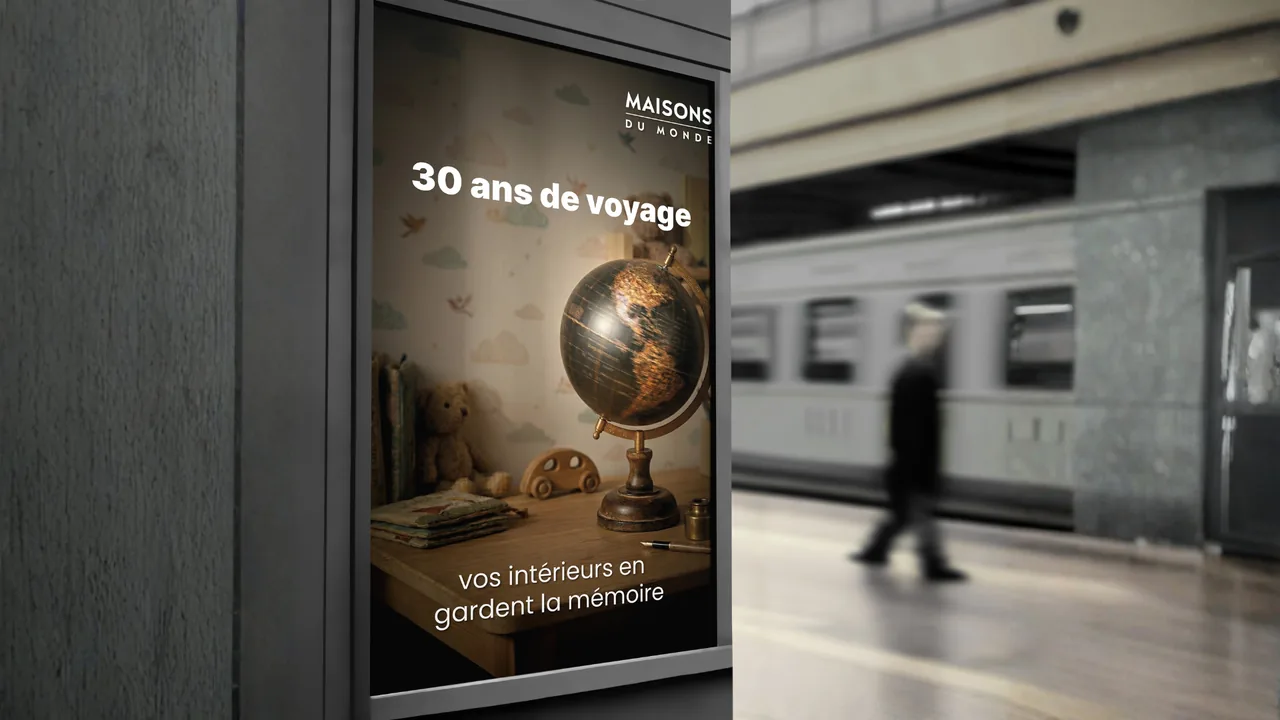 Affiche Maisons du Monde 2
